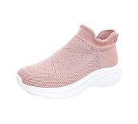 Shoes Ethnic Casual Shoe Fashion Hollow Breathable Flat Heel Soft Sole Casual Shoes Cute Womens Shoe Hot Pink