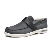 Shoes for Arthritis in The Feet Adjustable Breathable Air Cushion Non- Slip Walking Shoes Mens Wide Width Diabetic Shoes for Elderly Plantar Fasciitis Edema Swollen Feet,44.5