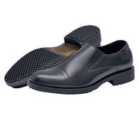 Shoes for Crews 1202-09-47/12/13 STATESMAN Men's Slip-on Leather Smart Shoe Non-Slip, 12 UK, BLACK