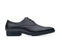 Shoes for Crews Ambassador II - Comfortable Work Shoes Made of Leather, Padded Insoles, Slip-Resistant Outsole, Classic Style for The Office, OB SR - for Men Black