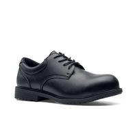 Shoes for Crews Cambridge II ST - Comfortable Safety Shoe with Toe Cap, Padded Insole, Slip-Resistant Outsole, Classic Style, S2 SRC - for Men and Women Black