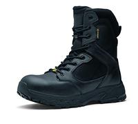 Shoes for Crews Defense High, Safety shoes CE certified 02 HRO WR SRC, Unisex boots with non-slip outsole, Waterproof Shoes for men and women