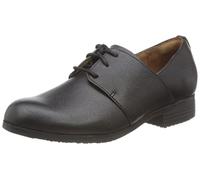 Shoes for Crews Madison III Women - Stylish Casual lace-up Shoe, Secure fit, Slip-Resistant, Water Repellent Leather, OB E SRC - for Women Black