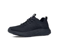 Shoes for Crews Men's Slip-Resistant Work Sneakers - Comfortable, Non-Slip Shoes - Ideal for Food Service, Healthcare & Hospitality - Everlight, Black, 9.5