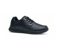 Shoes for Crews Saloon II Eco Mens Leather Shoe Black 6