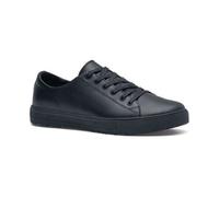 Shoes for Crews Unisex Slip-Resistant Work Sneakers - Comfortable, Lightweight, Water-Repellant & Non-Slip - Ideal for Gastronomy Restaurant Catering Kitchen, Chef-Footwear - Low Rider IV Black