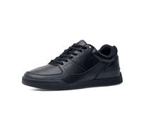 Shoes for Crews Women's Slip-Resistant Work Sneakers - Comfortable, Stylish, Water-Resistant Non-Slip Work Shoes for Women - Ideal for Food Service, Healthcare & Hospitality - Street Casual Black