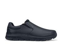 Shoes for Crews Work Shoes Cater II Men - Stylish and Casual Slip-on Shoes, Secure fit, Slip-Resistant, Water-Repellent, Leather, OB E SR - for Men