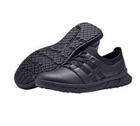 Shoes for Crews Work Shoes Karina Women - Slip-Resistant, Sporty Shoes, Light Sneakers with Laces and Padding, Metal-Free and Vegan - for Women Black