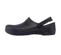 Shoes For Crews Zinc Mens Black Water Resistant Beach Clogs, Size: 4