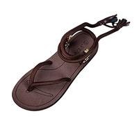 Shoes for Men Uk Summer Couple Men's Fashion Outerwear Rope Printed Herringbone Strap Sandal
