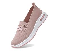 Shoes for Mens Womens lace-up Casual Zero Drop Sole Lightweight Comfortable Wedge Walking Tennis Travel Summer Sport Outdoor Women's Size Pink
