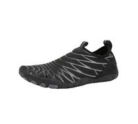 Shoes for Mens Womens Ladies Breathable Sneakers with Memory Foam Lightweight Non Slip Tennis Waterproof Rain Boots Sparkly Wide Fit Trainers UK Size Black