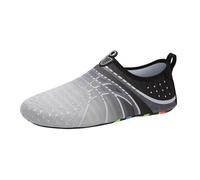 Shoes for Mens Womens Trail Running Sneakers Fashion Platform Leather Lightweight Comfortable Wedge Chunky Colorful Lifestyle Flat Feet Plantar Fasciitis Spring Summer, Hiking Trekking Grey