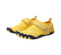 Shoes for Mens Womens Trail Running Sneakers with Memory Foam Quick Drying Walking Sport Air Cushion Arch Support Spring Summer, Hiking Trekking Yellow