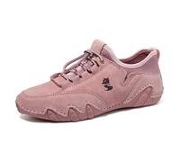 Shoes for Mens Womens Trail Running Sneakers Zero Drop Sole Lightweight Comfortable Wedge Breathable air Cushion Arch Support Fashion Trainers Ladies Pink
