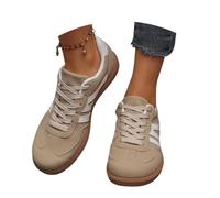 Shoes for Mens Womens Trainers Walking Synthetic Textile comforble Chunky Colorful Lifestyle Sneakers Sparkly Wide fit Women's Size Khaki