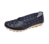 Shoes for Women UK, Sneakers for Women Comfort Shoes UK Slip On Platform Trainers Wide Width Fashion Sneaker Orthopedic Loafers Sports Casual Work Leisure Black
