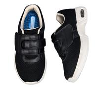 Shoes for Women with Swollen Feet Arthritis in the Memory Foam Extra Wide Sandals Ladies Disability Womens Bunion Sport and Outdoor Diabetic Fit Trainers Slip On Toe Box(Black,5 UK)