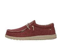 Shoes Hey Dude Wally Braided Rouge 44