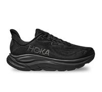 HOKA Men's Clifton 10 Road Running Shoes in Black, Size 9