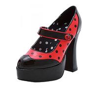 SHOES LADYBUG/LADYBIRD FANCY DRESS COSTUME LADY - SIZE UK 6 & 6.5 & 7