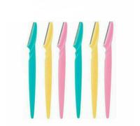 SHOES LANE® 12 Pcs Eyebrow Razor Painless Dermaplaning Portable Facial Shaver Trimmer for Women & MenUK