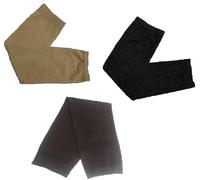 Shoes Lane Pack of 3 MUSLIM ISLAMIC SLEEVES GLOVES ARM COVER STRETCHY FABRIC ABAYA SLEEVES (Black-Nude-Chocolate)