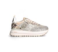 Shoes Liu Jo Maxi Wonder 01 Trainers Woman Leather Beige