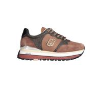 Shoes Liu Jo Maxi Wonder 57 Trainers Leather Brown