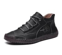 Shoes Men Blue 45 Traditional Casual Shoes for Men Handmade High End Driving Boots Slip On for Travel Outdoor Activities Food Locker 11 Mens Shoes, black, 12.5 UK