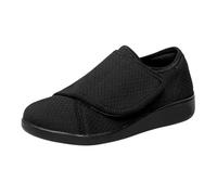 Shoes Men's Black Formula New Spring and Summer Soft Bottom Mesh Breathable Women's Casual Single Shoes Women's Shoes Elderly Shoes Kitchen Shoes Men, black, 35 EU