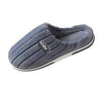 Shoes Men's Flag Men's Spring and Winter Indoor Non-Slip Warm Plush Plain Simple Cotton Slippers Sneaker Shoes Men 46, darkgray, 8 UK