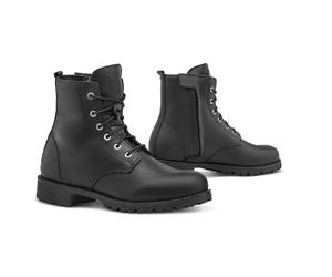 Shoes Moto Forma Urban Leather Waterproof Lady CRYSTAL Black