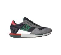 Shoes Napapijri Trainers Man Leather Blend Grey/Blue