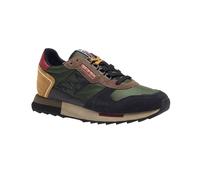 Shoes Napapijri Trainers Man Leather Green 12629066-41