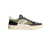 Shoes Napapijri Trainers Man Polyester Blend Black/Green