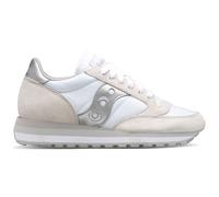 Saucony Women's Jazz Triple - White/Silver - Size: UK 4