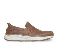 Skechers Men's Slip-ins Relaxed Fit: Equalizer 6.0 - Zorlo Sneaker in Whiskey, Size 8 | Textile/Synthetic, Vegan, Machine Washable