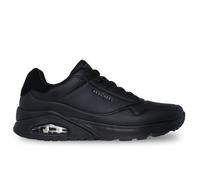 Skechers Uno - Tailored Air 183007-BBK Mens Black Lifestyle Trainers Shoes
