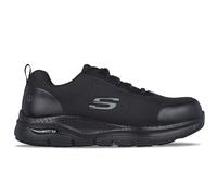 Skechers Men's Work: Arch Fit SR - Ringstap Sneaker in Black, Size 9.5 | Textile/Synthetic