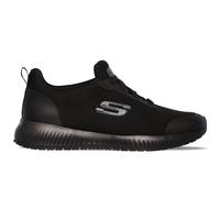 Skechers Squad SR Workwear Slip Resistant Trainers - Black, Black, Size 4, Women Black