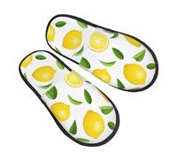 Shoes Summer Le-Mon Fruit Leaves Portable Slippers Reusable Sliders For Big Kid Trip Winter L