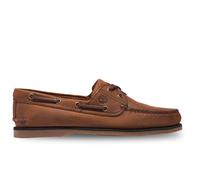TIMBERLAND Mens Classic Lace Up Medium Brown Nubuck Leather Boat Sh