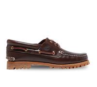 Women's Timberland Noreen 3 Eye Leather Women's Brown Boat Shoes - Size: 4
