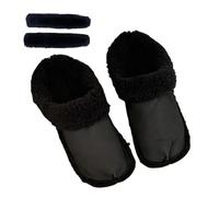Shoes Warm Liner - Insoles for C-ROC Liners Clogs Replacement | Warm Inner Soles with Shoelaces | Cozy Thick Slipper Insert | Plush Insert Lining Shoe Inner | for Clogs with Various Hole Sizes
