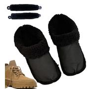 Shoes Warm Liner - Insoles for C-ROC Liners Clogs Replacement | Warm Inner Soles with Shoelaces | Cozy Thick Slipper Insert | Plush Insert Lining Shoe Inner | for Clogs with Various Hole Sizes