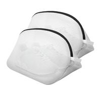 Shoes Wash Bags, 2 Pcs Shoe Washing Machine Bag, Mesh Laundry Bags with Durable Zips, Laundry Bag for Shoes/Trainers for Washing Machine, Storage Bag for Shoes, Socks, Bras and Clothing