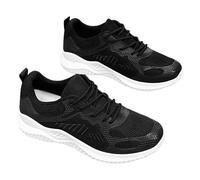 Shoes Women's Casual Shoes Comfortable Breathable Soft Sole Design Everyday Wear Style Perfect Casual Pants and Dresses Ideal All Seasons with Mid Height Heel Black