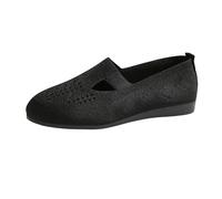 Shoes Women's Comfortable Summer Pretty Ballet Flats Women's Balerina Shoes Medieval Flat Summer Shoes Girls Comfortable Velvet Shoes Wide H Traditional Shoes Elegant Gymnastics Shoes, black, 8 UK